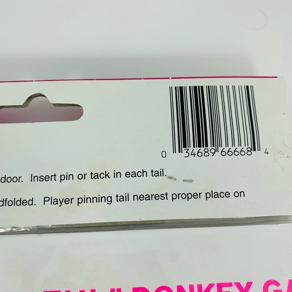 Vintage Beistle Pin The Tail On The Donkey Game 1976 NIP NOS - Picture 5 of 7